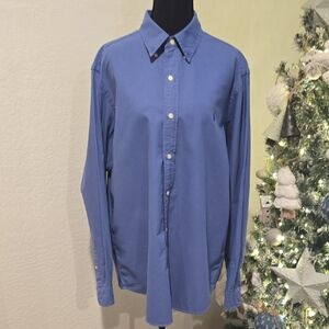 Polo by Ralph Lauren Classic Blue Button Down Shirt